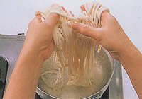 うどんのゆで方１